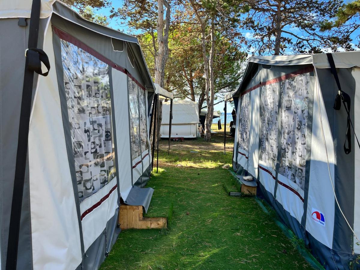 Dalmacia Mobile Homes And Caravans At The Beach Privlaka  Exteriör bild